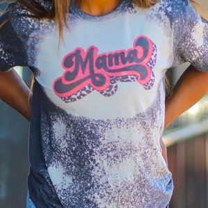 Mama Bleached Tee